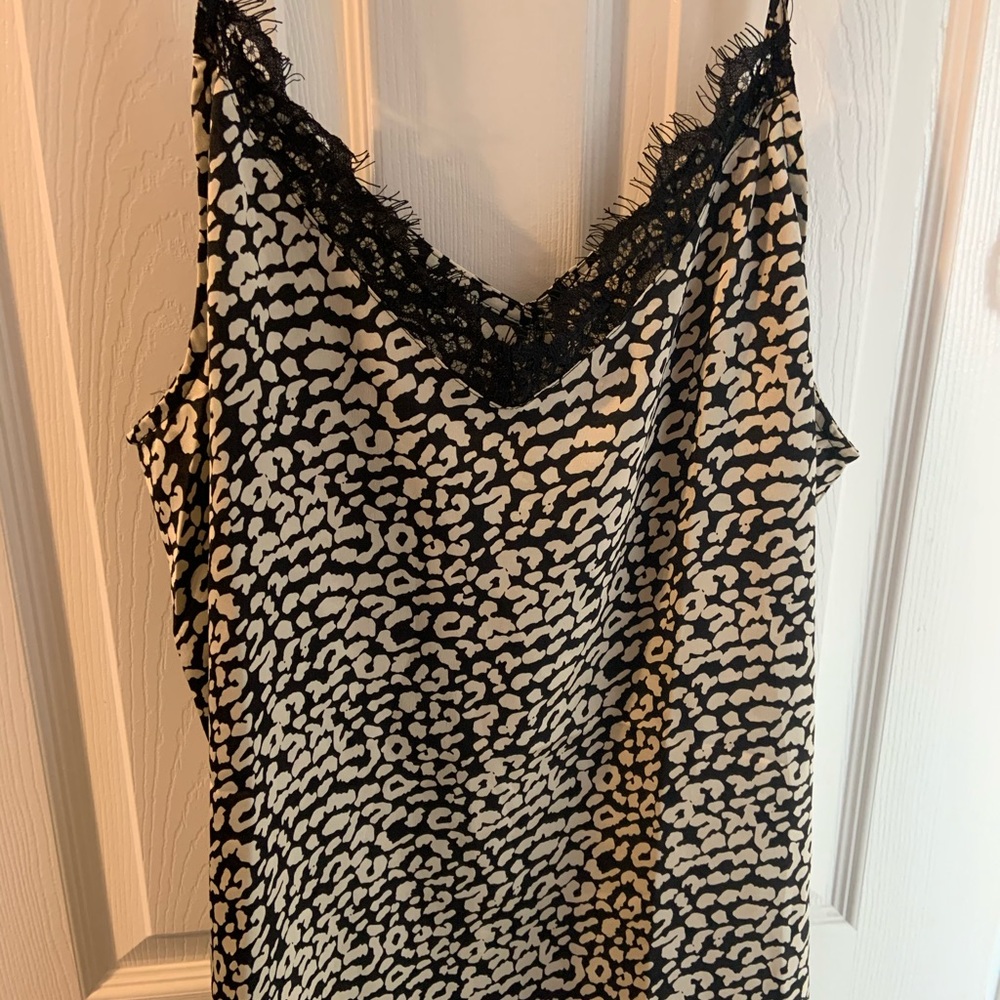 Animal print camisole